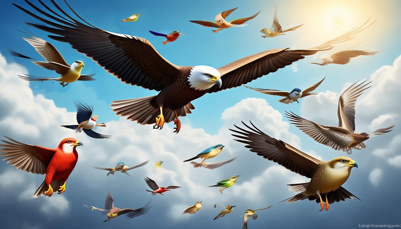 鳥(niǎo)為什么會(huì)飛：探索它們翱翔天際的奧秘與渴望