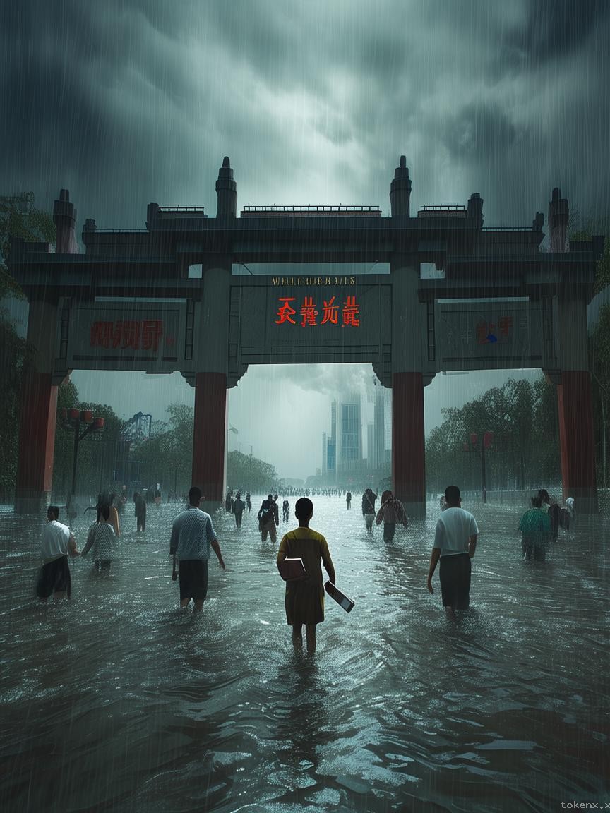 5月22日武漢暴雨警報(bào)解析：武大校門(mén)被淹，出行指南