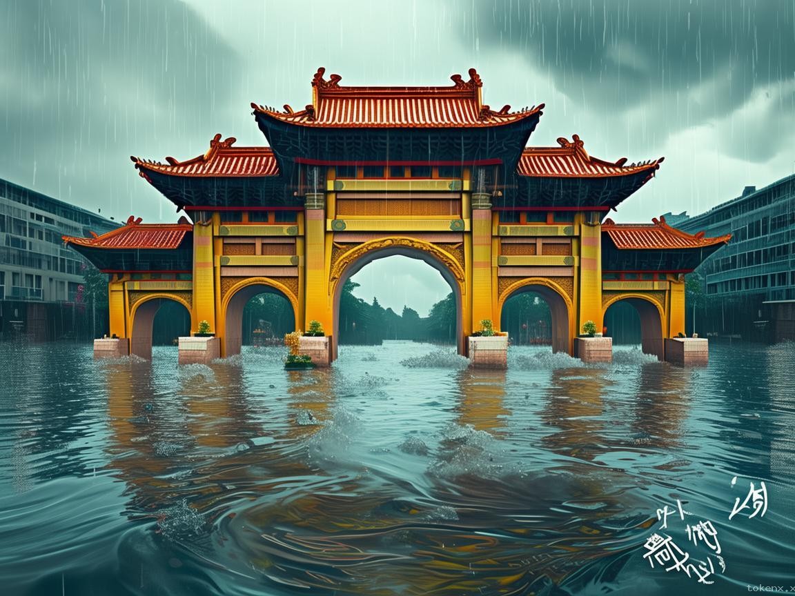 武大校門被淹一米深：城市內(nèi)澇現(xiàn)象解析