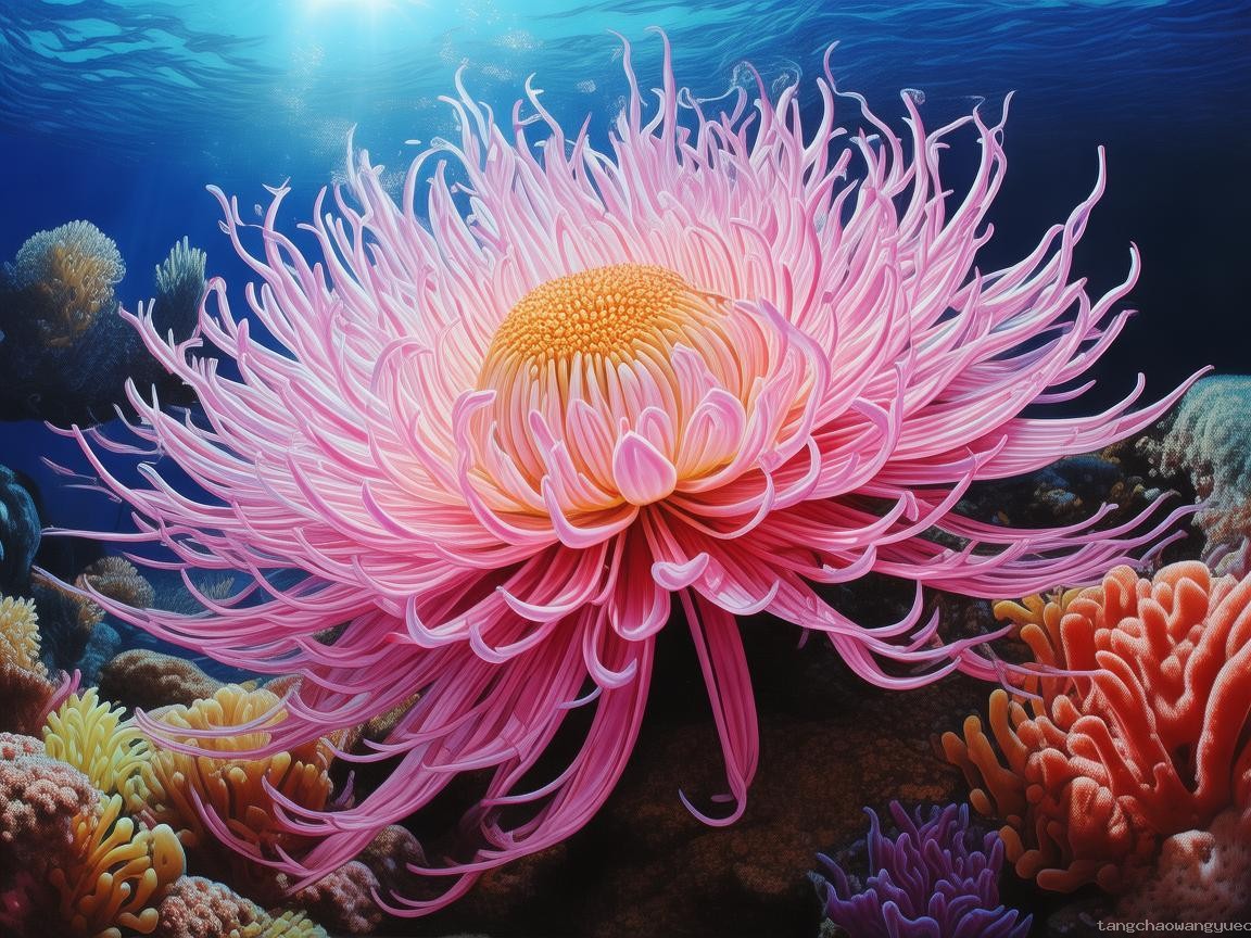 海百合：一朵自由的奇葩——探索海洋生態(tài)中的奇異生存策略