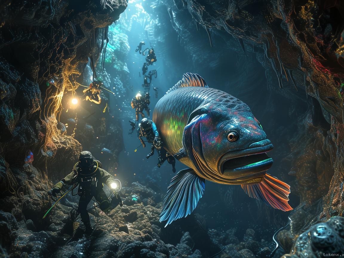 為追巨型鯰魚被困洞穴深處，如何高效安全施救？