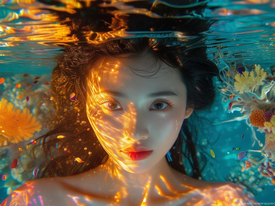 **鞠婧祎水下顏值驚艷，我如何拍出絕美水下照**