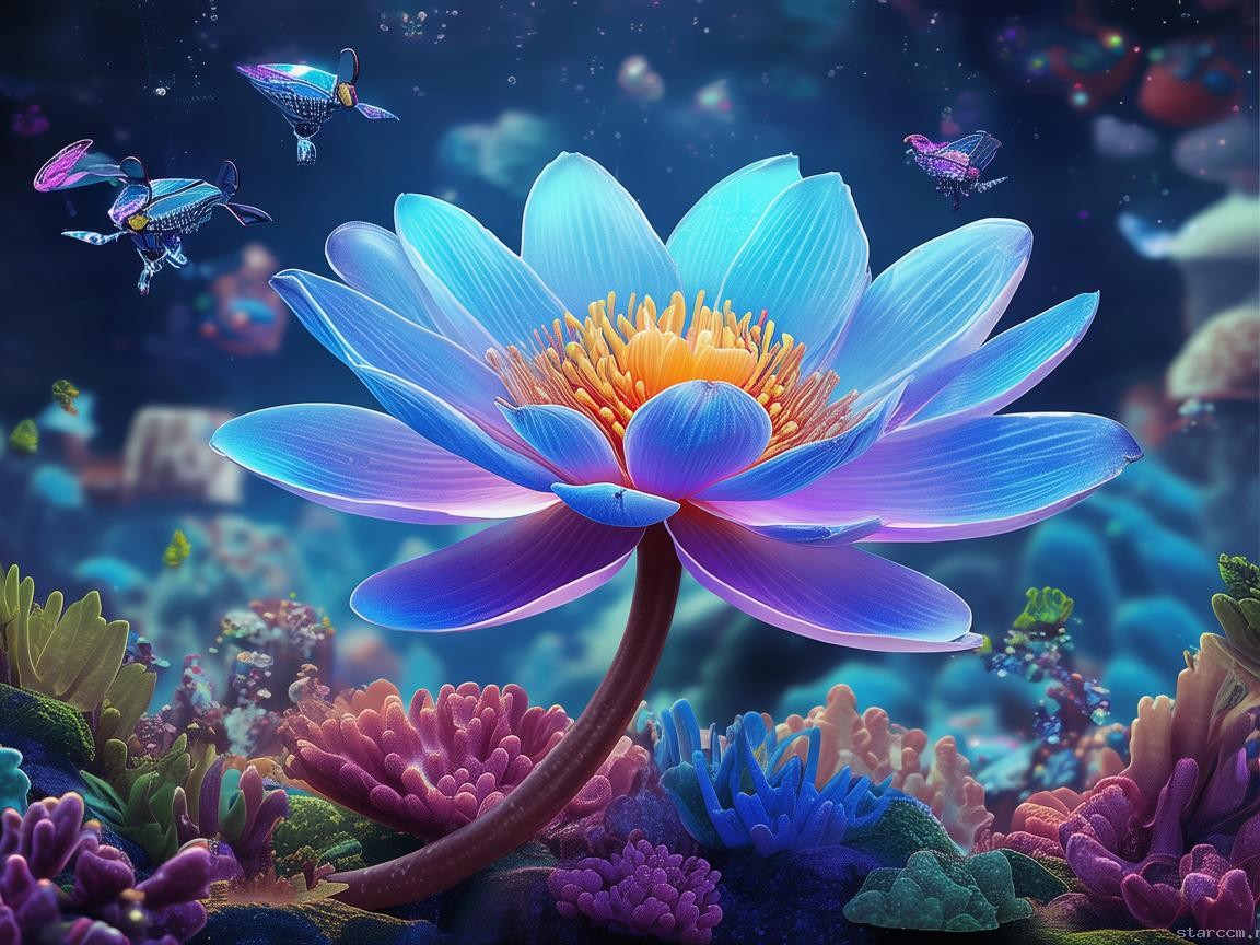 海百合：一朵自由的奇葩引領(lǐng)未來(lái)生態(tài)與科技融合新趨勢(shì)