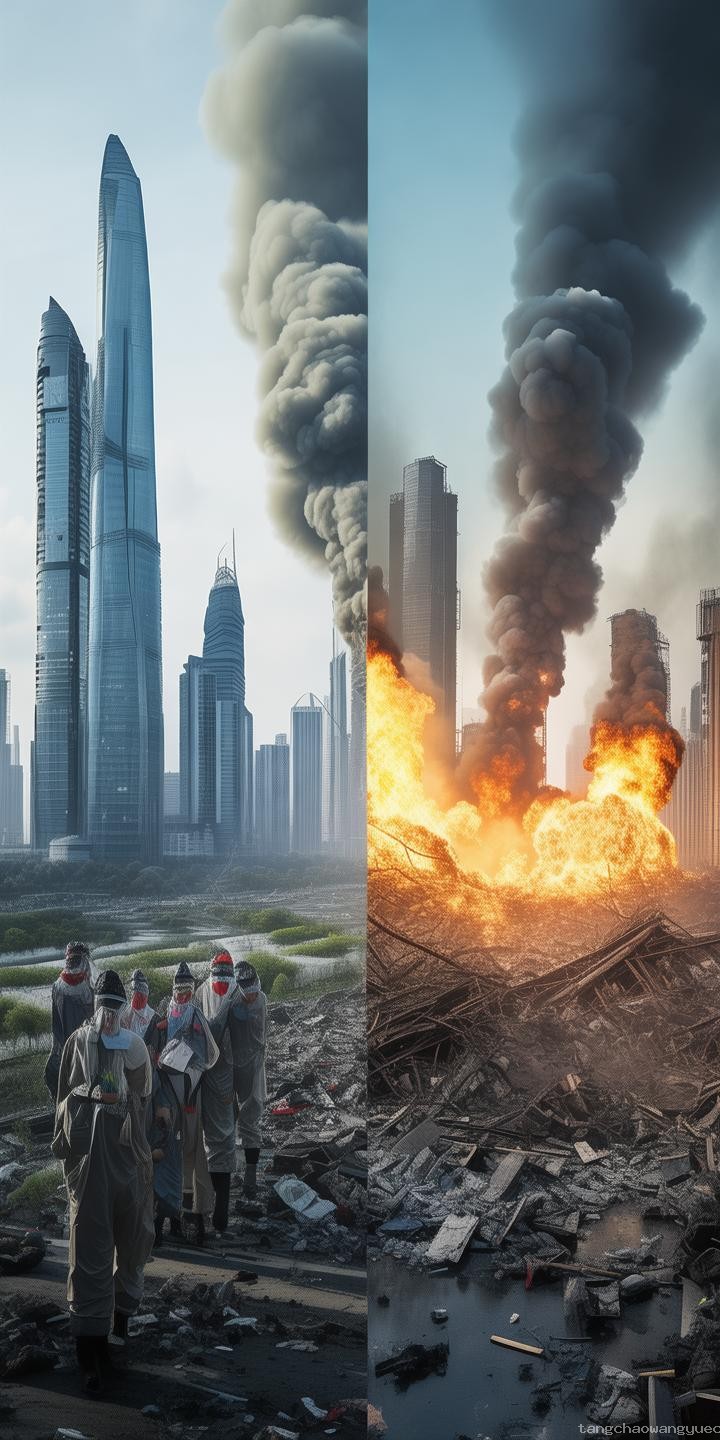 **山東兩次爆炸事件中環(huán)保部門對(duì)戴口罩提示的對(duì)比分析**
