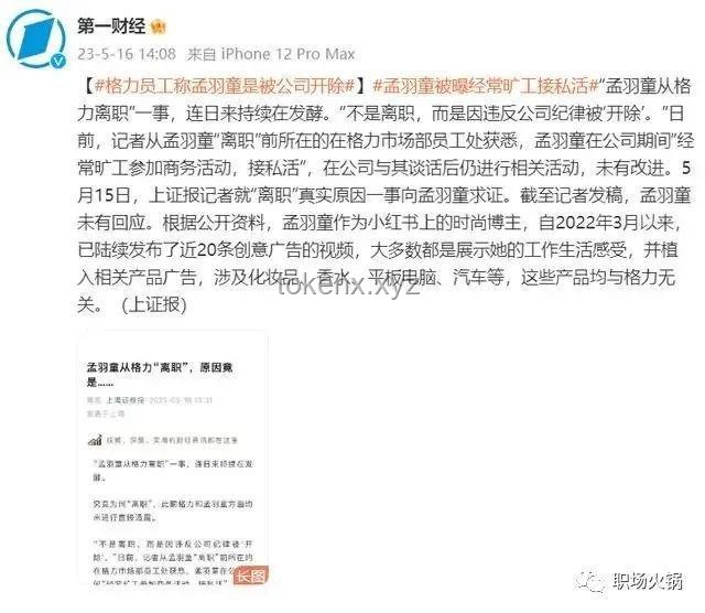 孟羽童回歸格力：職場選擇背后的行業(yè)洞察與啟示