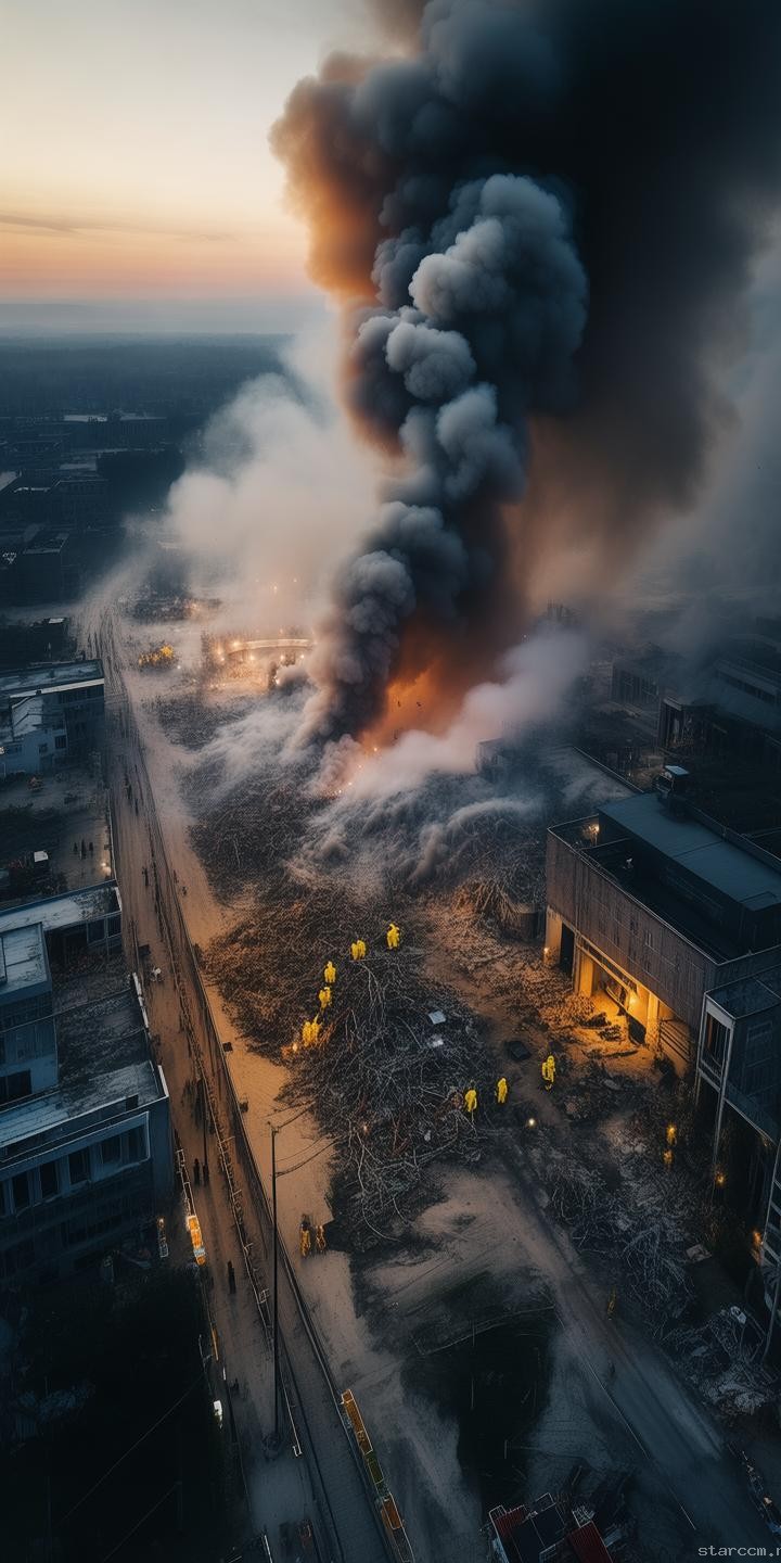 航拍視角下的山東化工廠爆炸應(yīng)對(duì)指南：濃煙中的安全生存策略