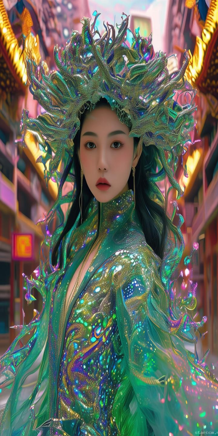 **鞠婧祎“蛇女”造型引領(lǐng)新風尚，未來趨勢深度剖析**
