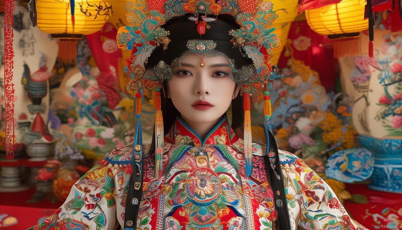 非遺元素變妝：40秒，掌控你的視覺(jué)盛宴???