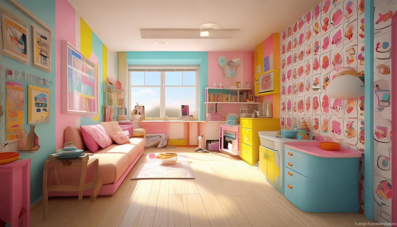 給小學女兒打造一套50m2單身公寓設(shè)計指南