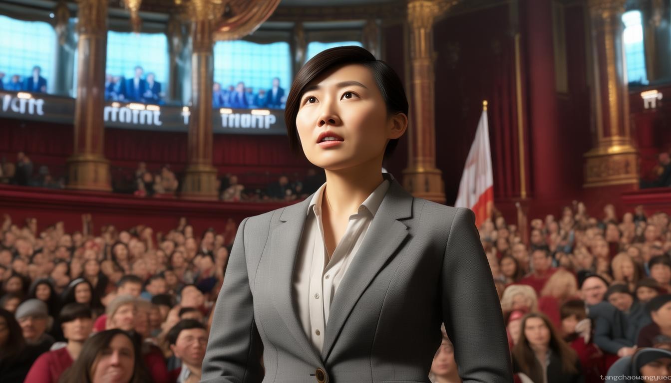 中國女生哈佛演講倡包容，格局超越川普