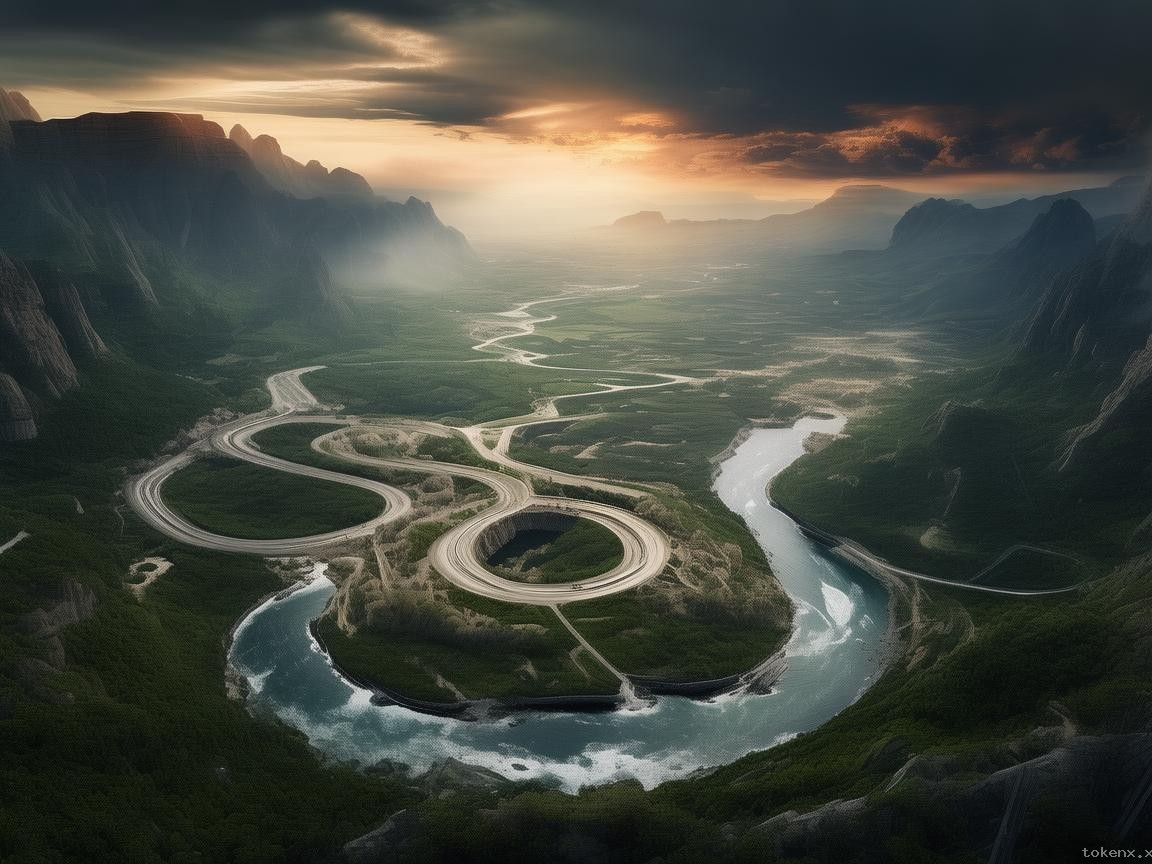 S彎溪流硬抗暴雨恢復(fù)指南：重現(xiàn)瀑布石景生態(tài)