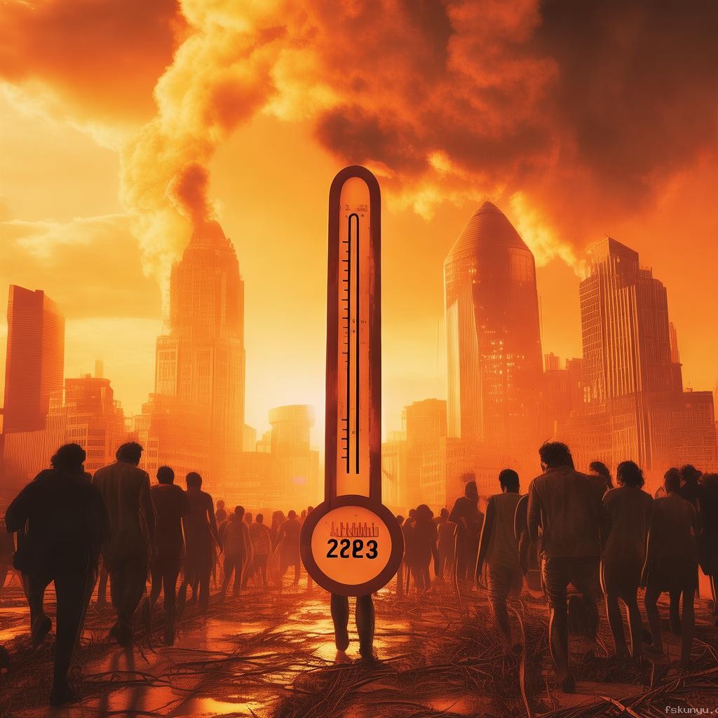 2025年或創(chuàng)高溫新紀錄，未來五年地球?qū)⒚媾R致命高溫