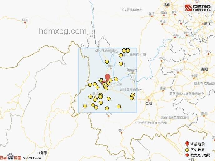 云南大理歷次5.0級(jí)地震影響對(duì)比分析