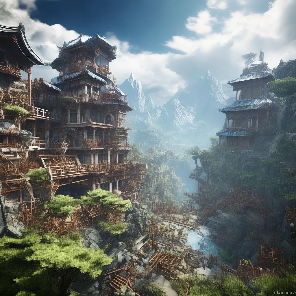 《黑神話：悟空》鋼筋穿幫，實景掃描游戲場景大揭秘！