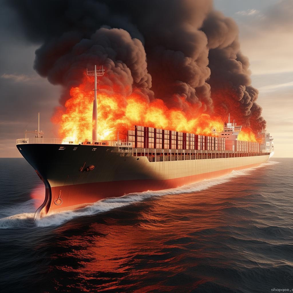 載3000輛汽車輪船太平洋起火事件解析