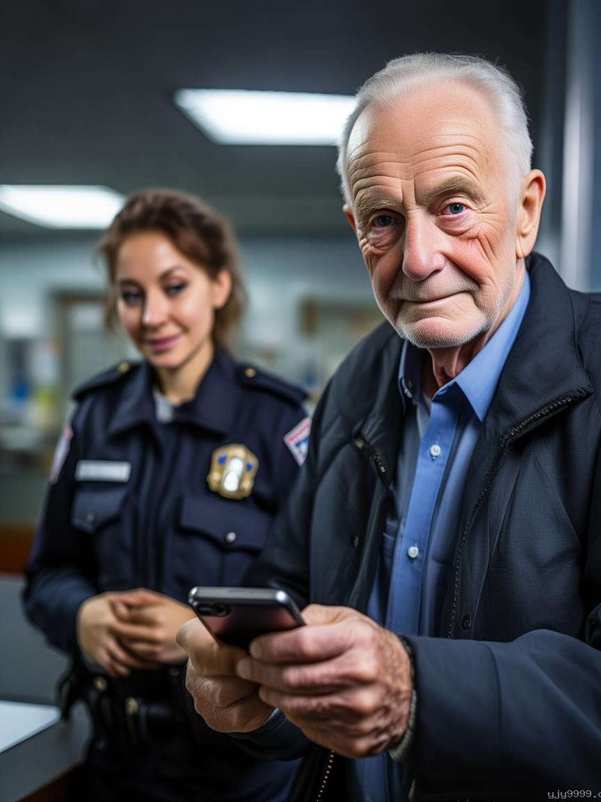 警方處理老人撿手機索要報酬案例研究