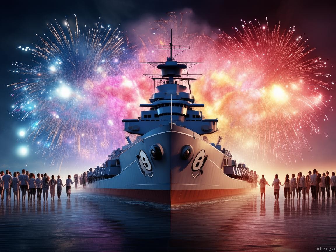 985艦開火送高考超硬核祝福：軍事元素與高考激勵的創(chuàng)新融合