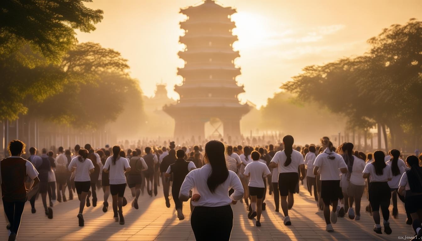 高考首日高三學(xué)生堅(jiān)持6點(diǎn)半跑操案例研究