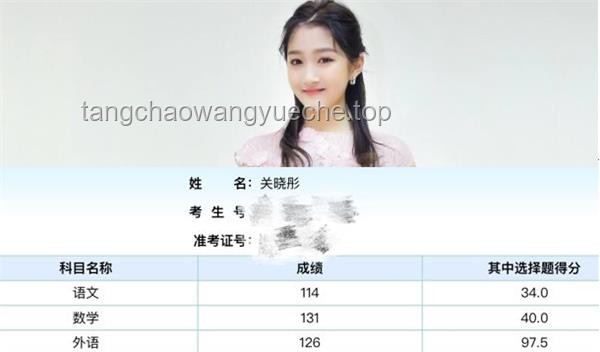 明星藝考生備考策略：以關曉彤高考前復習3個月考552分為例