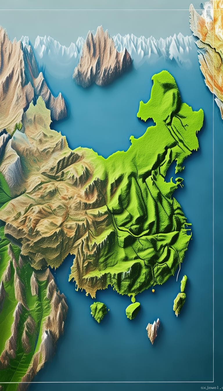 中國山地與全球坡度地圖對(duì)比解析