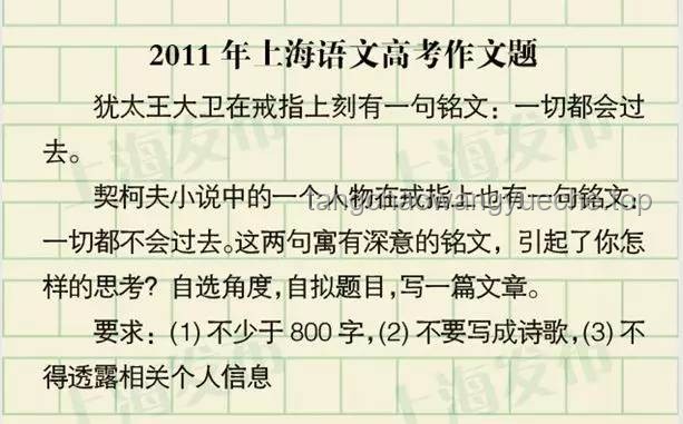 上海作文題洞察：由“?！钡健皞鳌笔欠癖亟?jīng)“轉(zhuǎn)”之路？