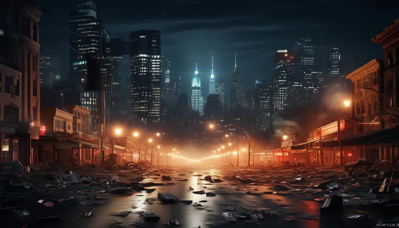 洛杉磯騷亂余波，紐約的不眠之夜