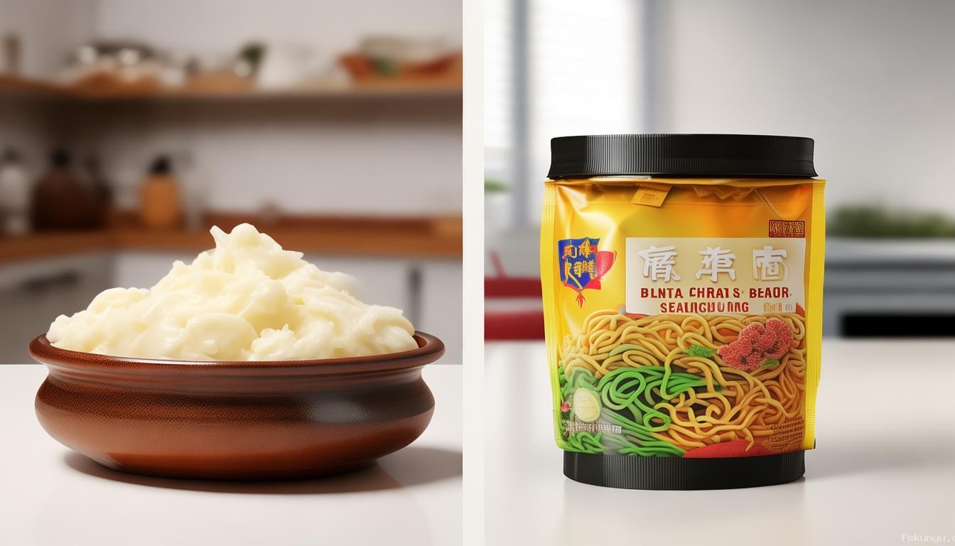 現代食品科技下，腐乳與方便面調料鮮味對比