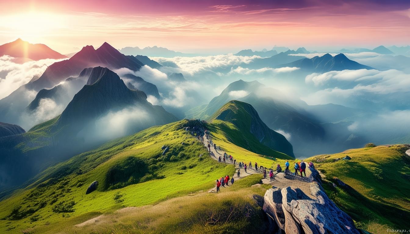 ???《云巋山徒步之旅：挑戰(zhàn)與美景并存的探險》