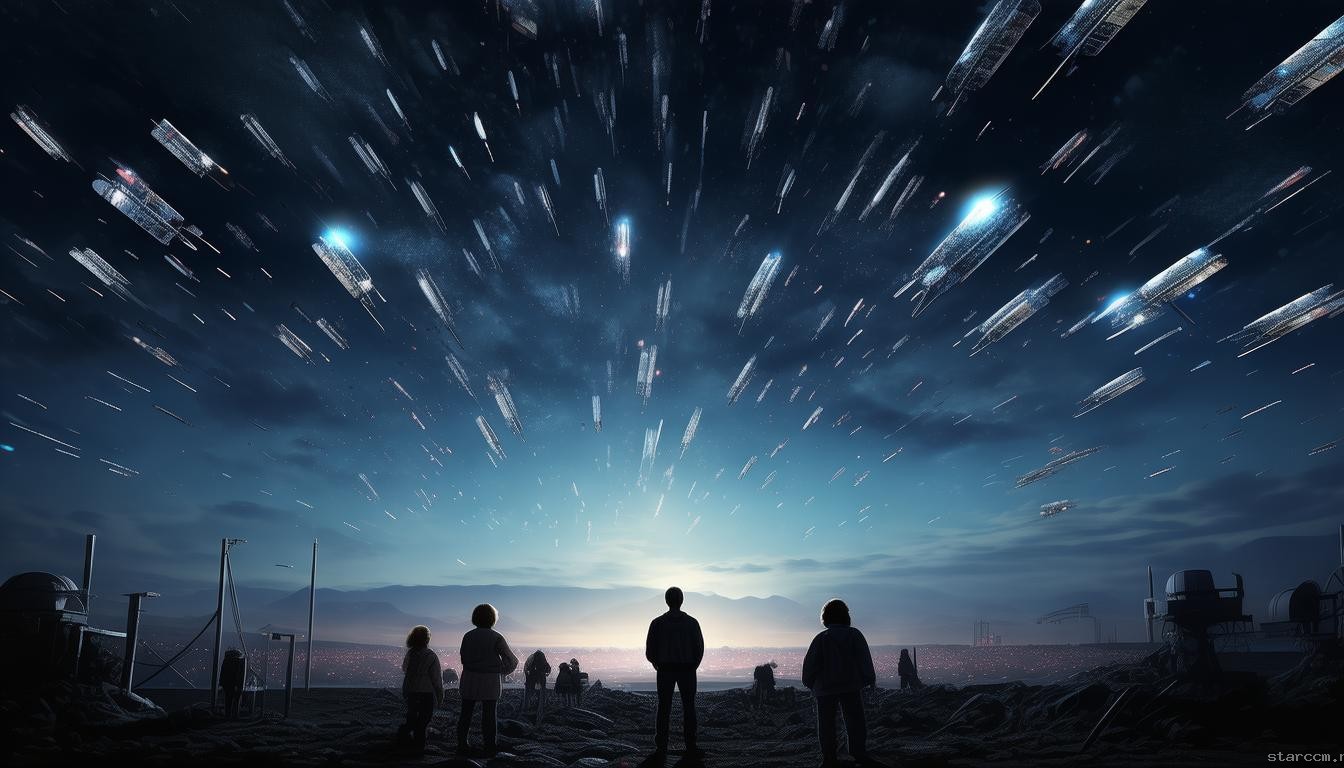 馬斯克“星鏈”衛(wèi)星大批墜落：真實經(jīng)歷與深度反思