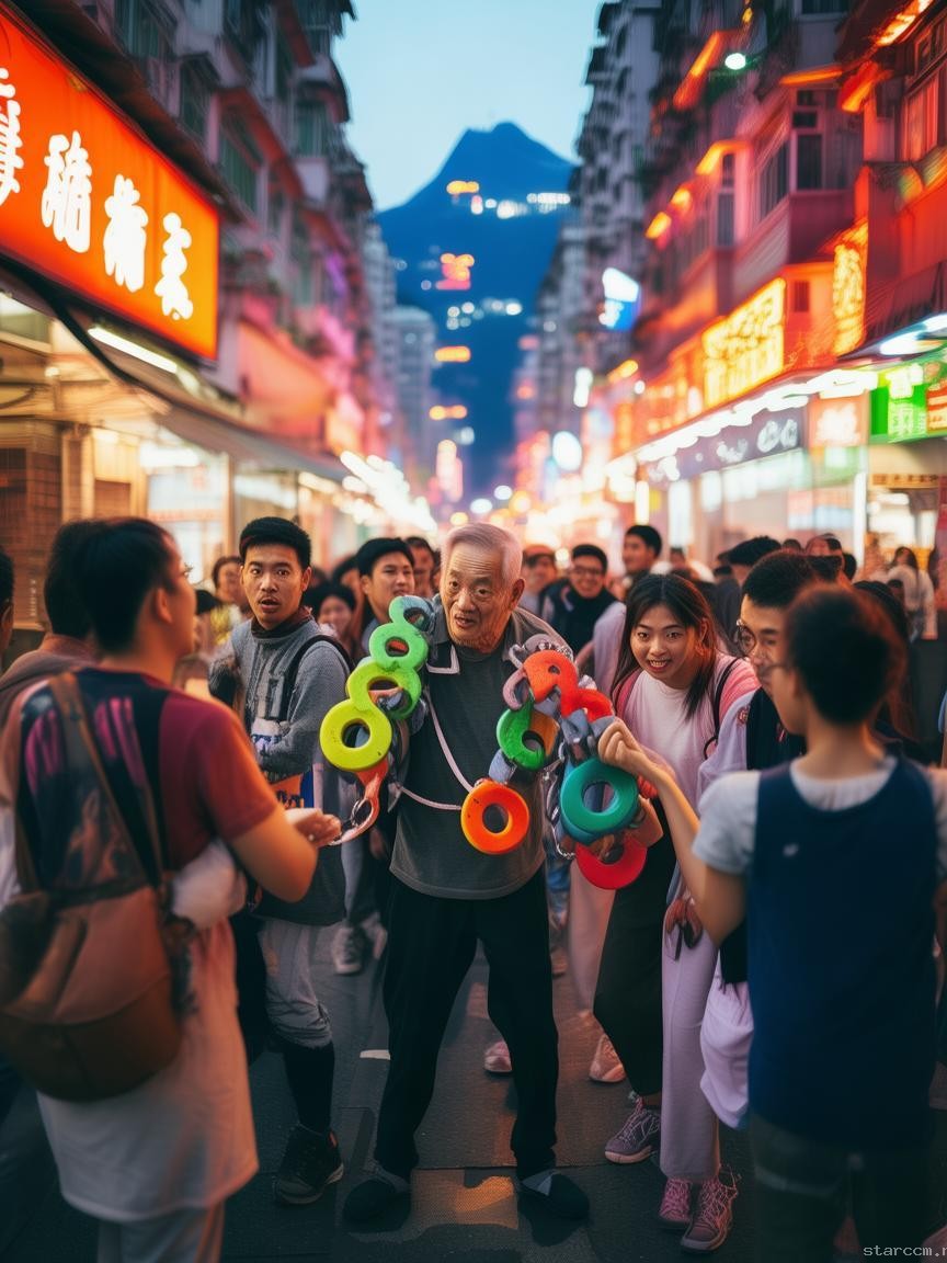 重慶街頭奇遇：學(xué)生遭大爺手銬“突襲”