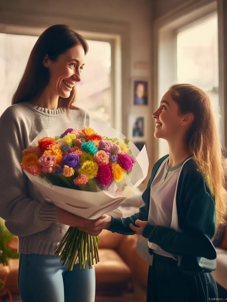 媽媽頂流Labubu花束迎接高考女兒，愛的獨(dú)特表達(dá)??