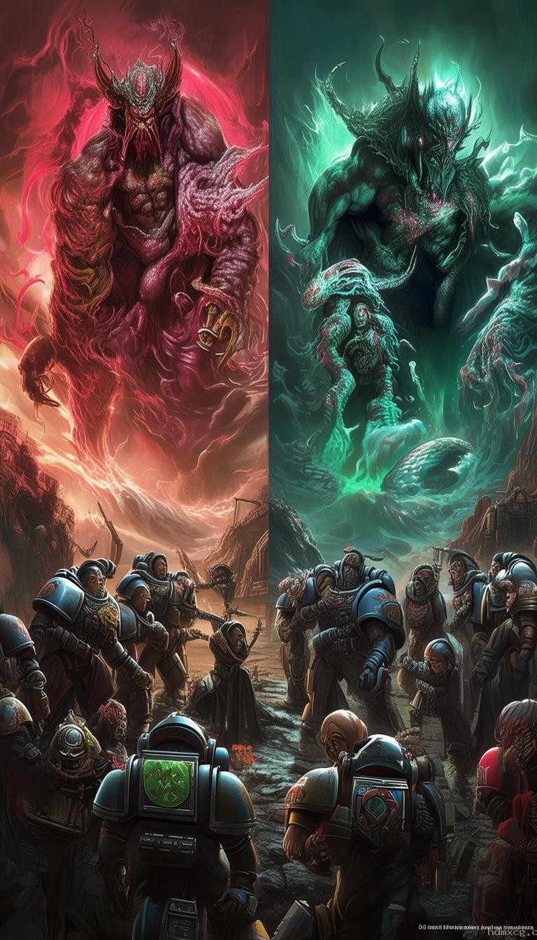 戰(zhàn)錘世界中四邪神蠱惑忠誠派星際戰(zhàn)士方法對比分析