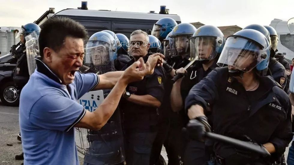 洛杉磯壯漢抗議者與警察沖突案例分析