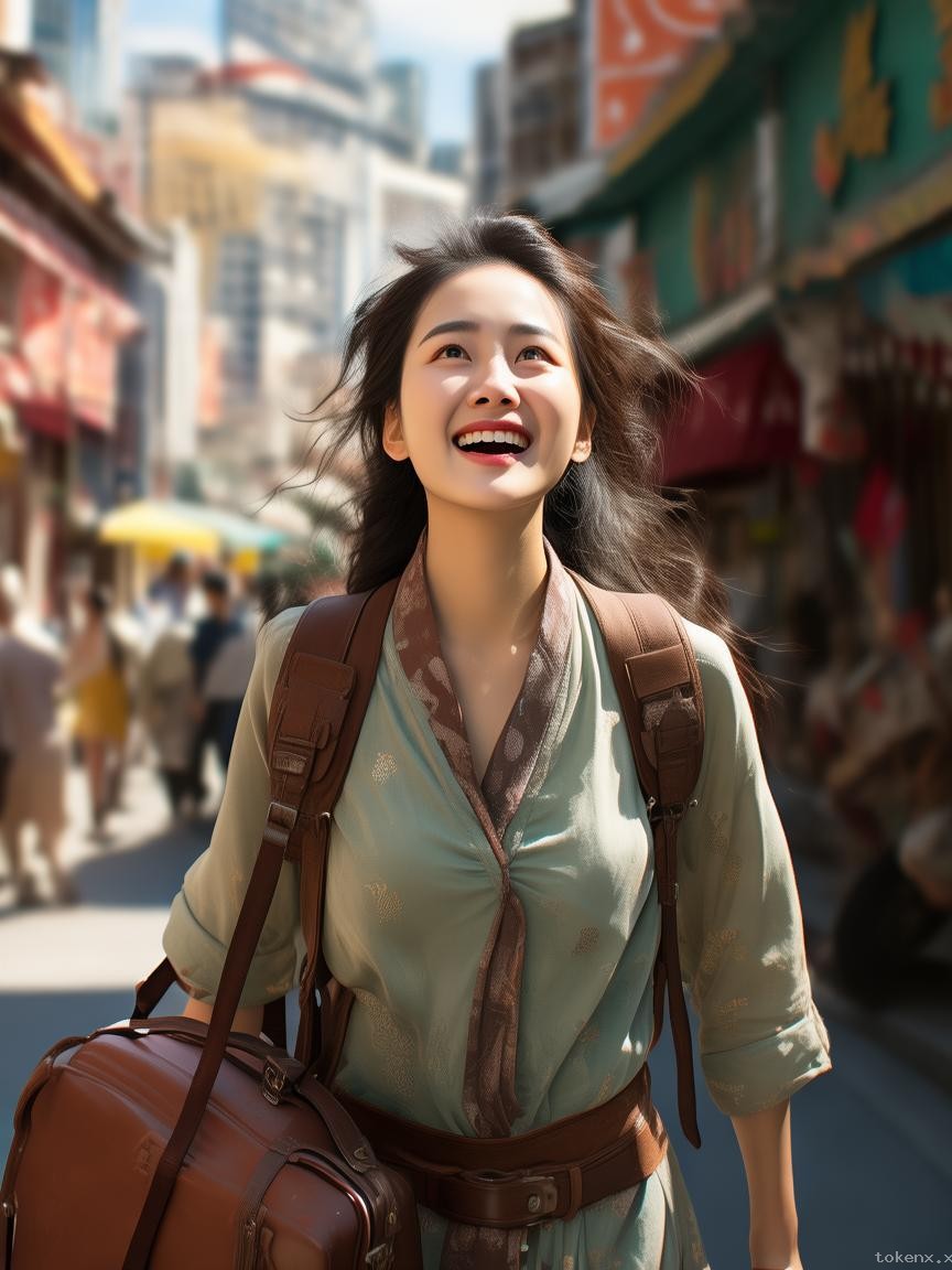 高考結束挑行李回家的女生發(fā)聲：青春成長與自立自強的縮影