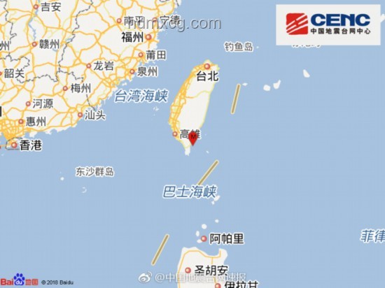 臺灣臺東5.8級地震深度分析