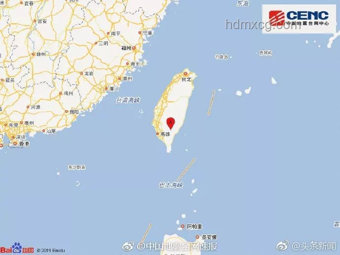 臺灣臺東5.8級地震深度分析
