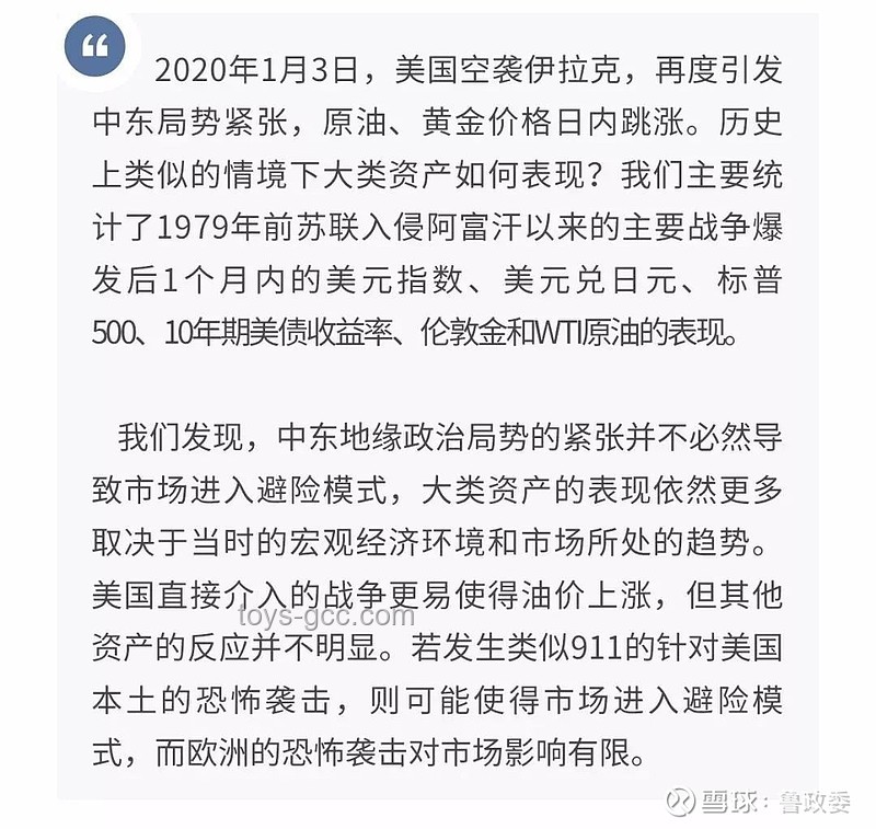 中東局勢影響全球金融：美股退潮，原油飆升，美元美債下行