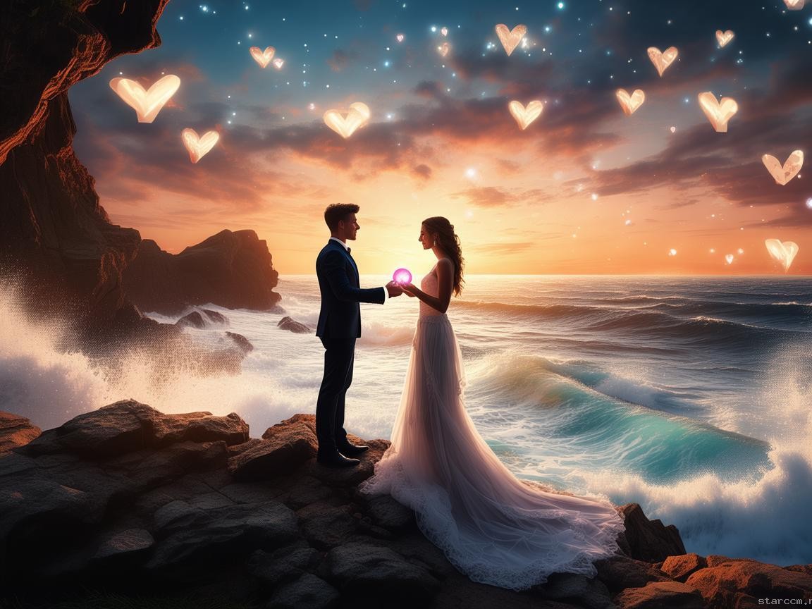 海浪下的誓言：用科技魔法在海邊創(chuàng)新求婚
