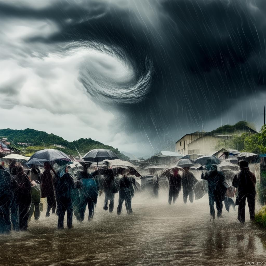 臺風蝴蝶登陸海南東方的親歷記??,家園守護戰(zhàn)