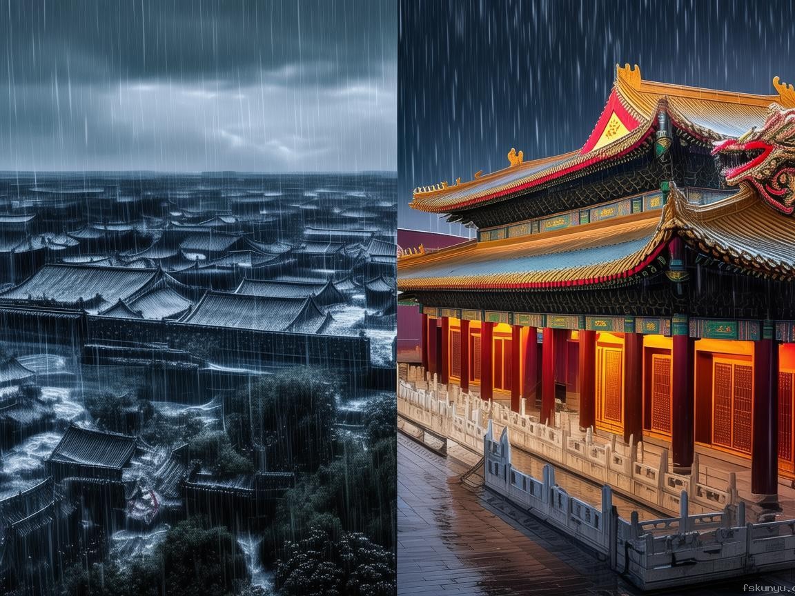 北京暴雨與故宮千龍吐水現(xiàn)象對比分析