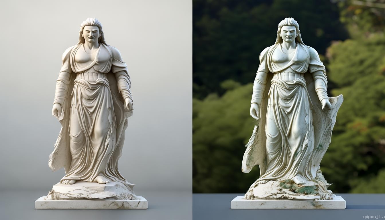 東西方漢白玉雕塑風(fēng)化差異探析