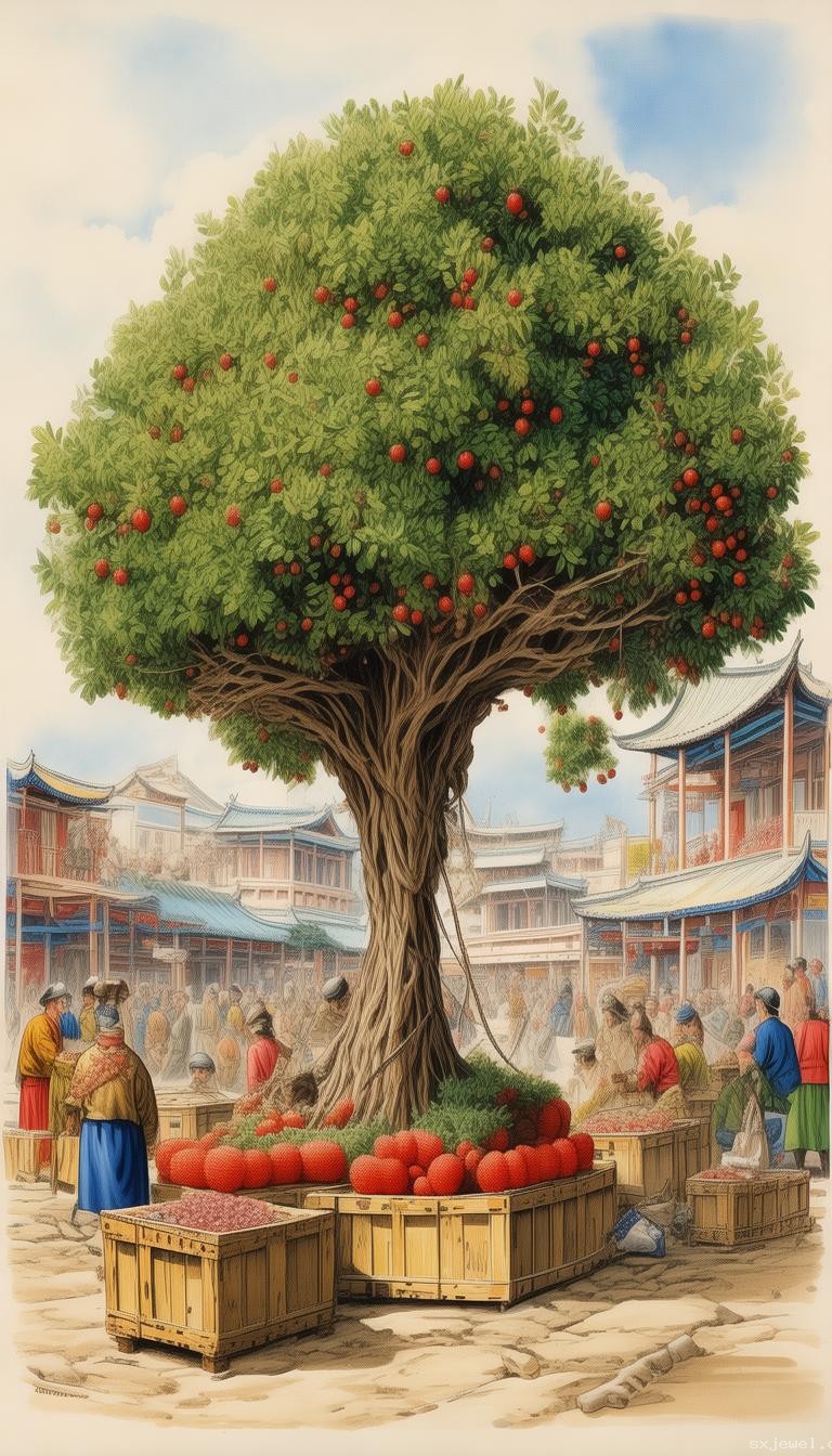 《長安的荔枝》中，將整個荔枝樹運送可行性指南