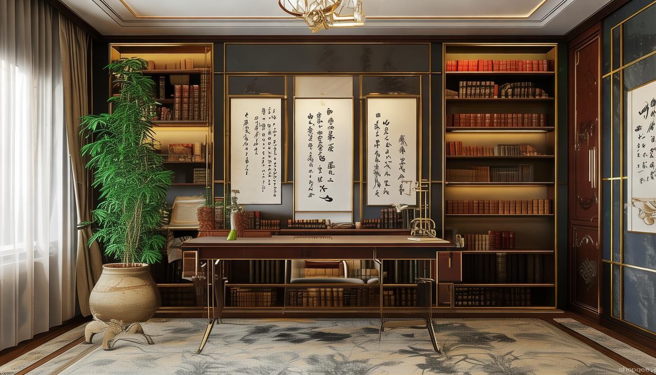 中國家庭書房裝修趨勢：無用之房的書香轉型
