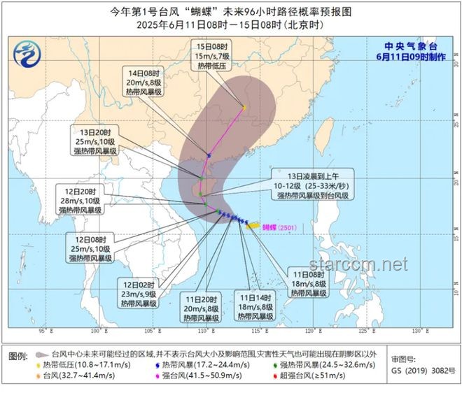 臺風(fēng)蝴蝶登陸海南東方影響分析