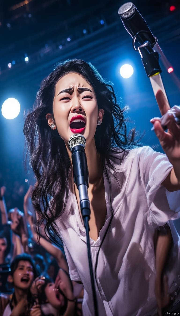 張韶涵遇突發(fā)狀況一秒換話筒：舞臺應變力的藝術