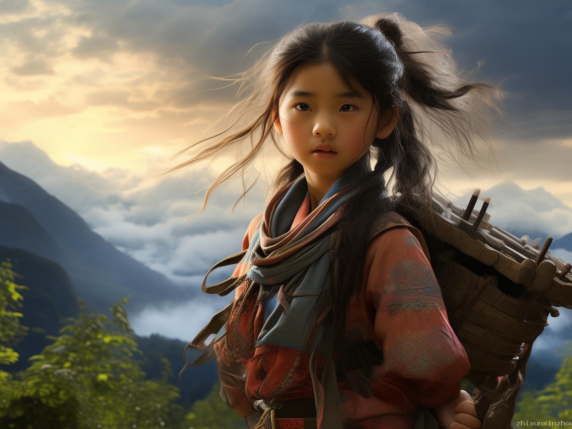 白巖松祝福背后的“扁擔(dān)女孩”：勵志與希望之光