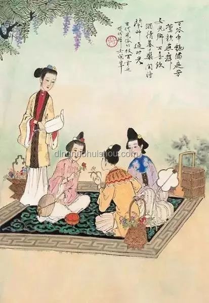 桃花映江山下的茶藝對決解析