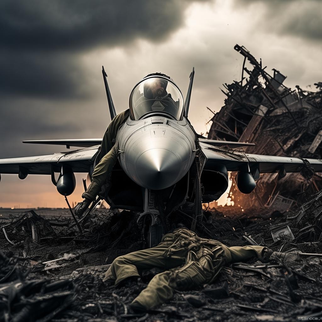 F-16墜毀悲劇：飛行員的榮耀與犧牲