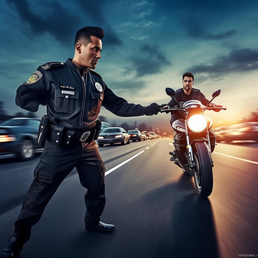 交警私家車執(zhí)法新探索：高速逼停摩托的啟示