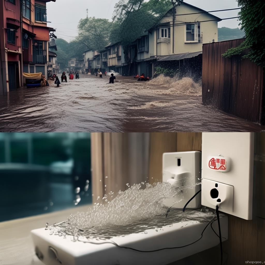 成都暴雨災(zāi)害對比：家中插座出水與常規(guī)防水措施